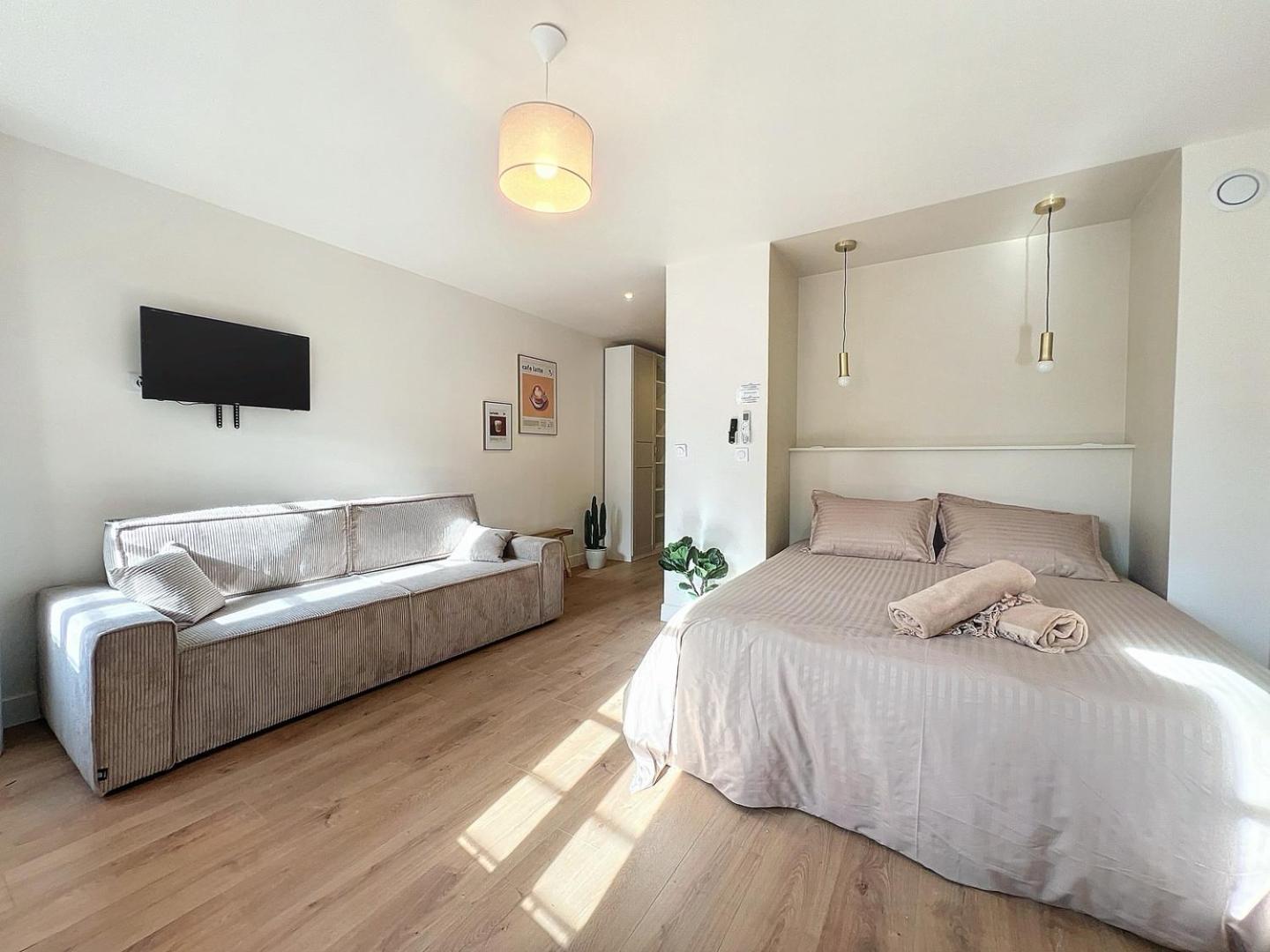 Charmant Appartement - Avec Balcon & Climatisation - Les Freres De La Loc' Marseilles Buitenkant foto